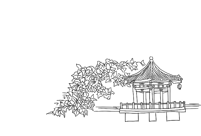 罗浮山--项目插画