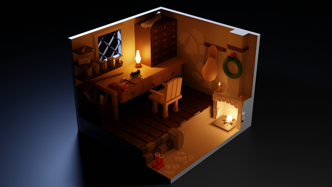 blender学习第二次（渲染还有很大的问题）（图ZMjYwNTM5NDE2） - 其他三维 - 站酷设计师冰丿炎原创素材 - 站酷ZCOOL