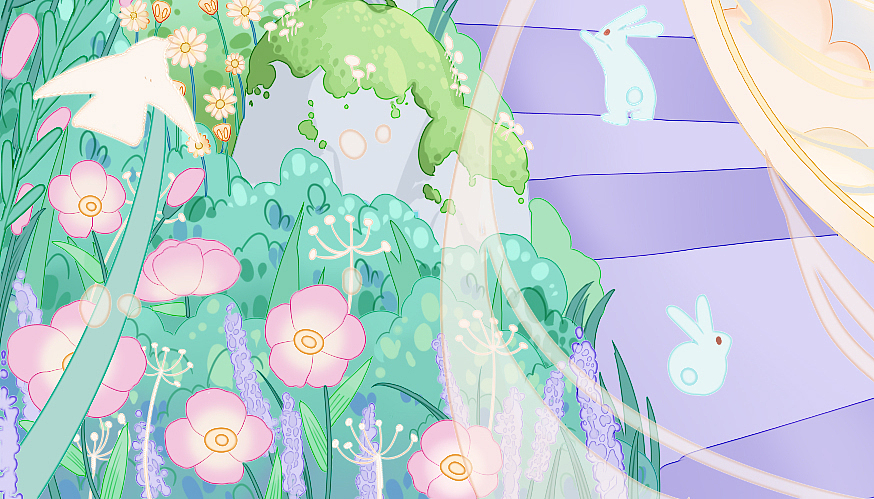 心相印--依梦云境（图ZMzM3NTM0NjU2） - 商业插画 - 站酷设计师比如23333原创素材 - 站酷ZCOOL