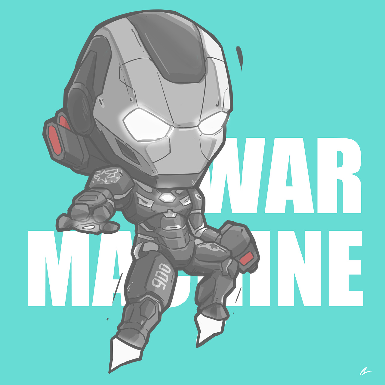 复仇者联盟4q版摸鱼