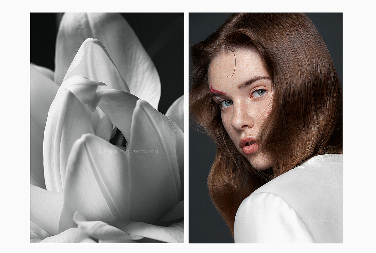 #高恩广告#妆容片