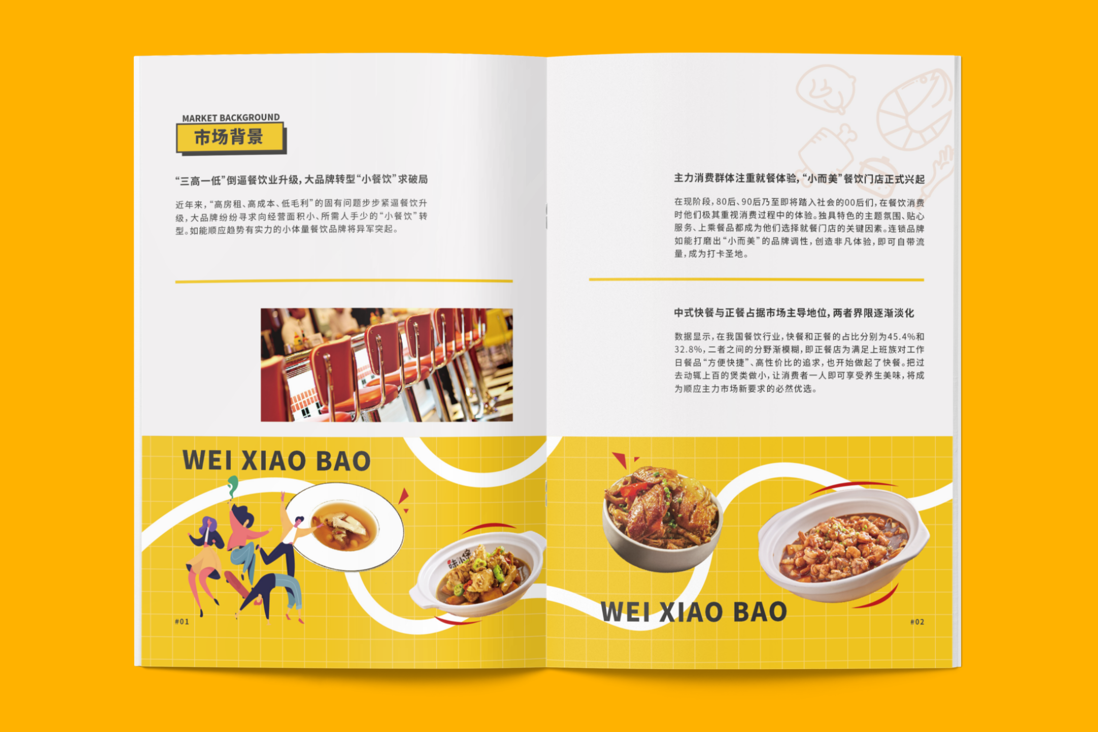 画册丨餐饮品牌招商手册|平面|书装/画册|蒋华晨wakey - 原创作品