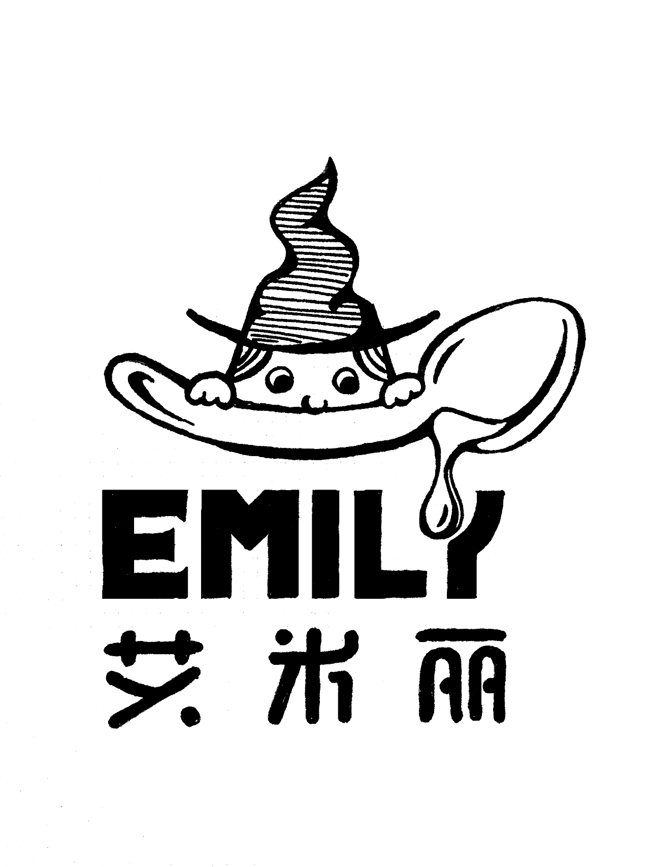 女巫标志设计全过程-草图(图ZMTk5NDY0MjQ=) - Logo - 站酷设计师开心老头原创素材 - 站酷ZCOOL