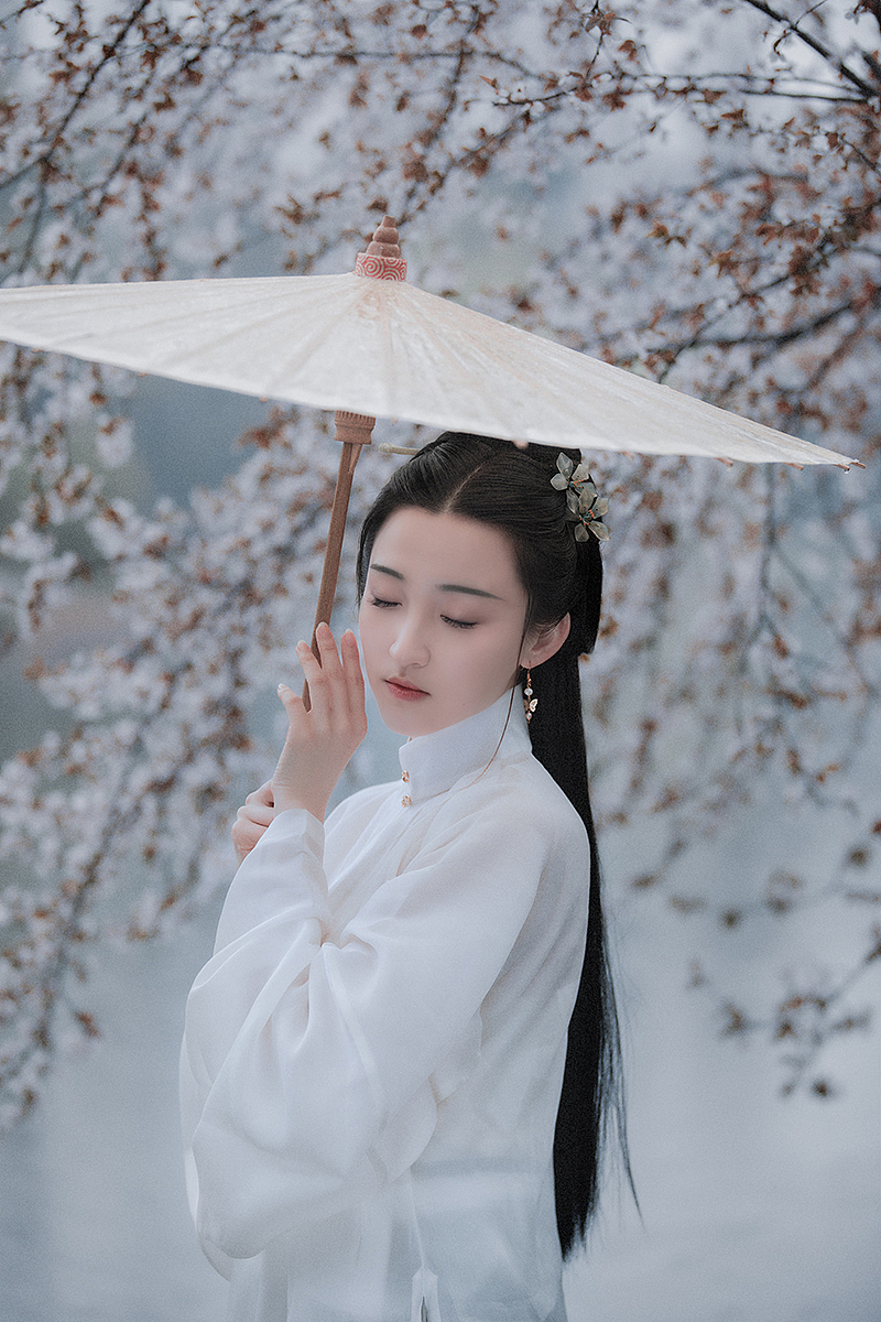 暗香浮盈袖 疏柳画佳人（图ZMTIwNjcxNDY0） - 人像摄影 - 站酷设计师PolarMaple原创素材 - 站酷ZCOOL