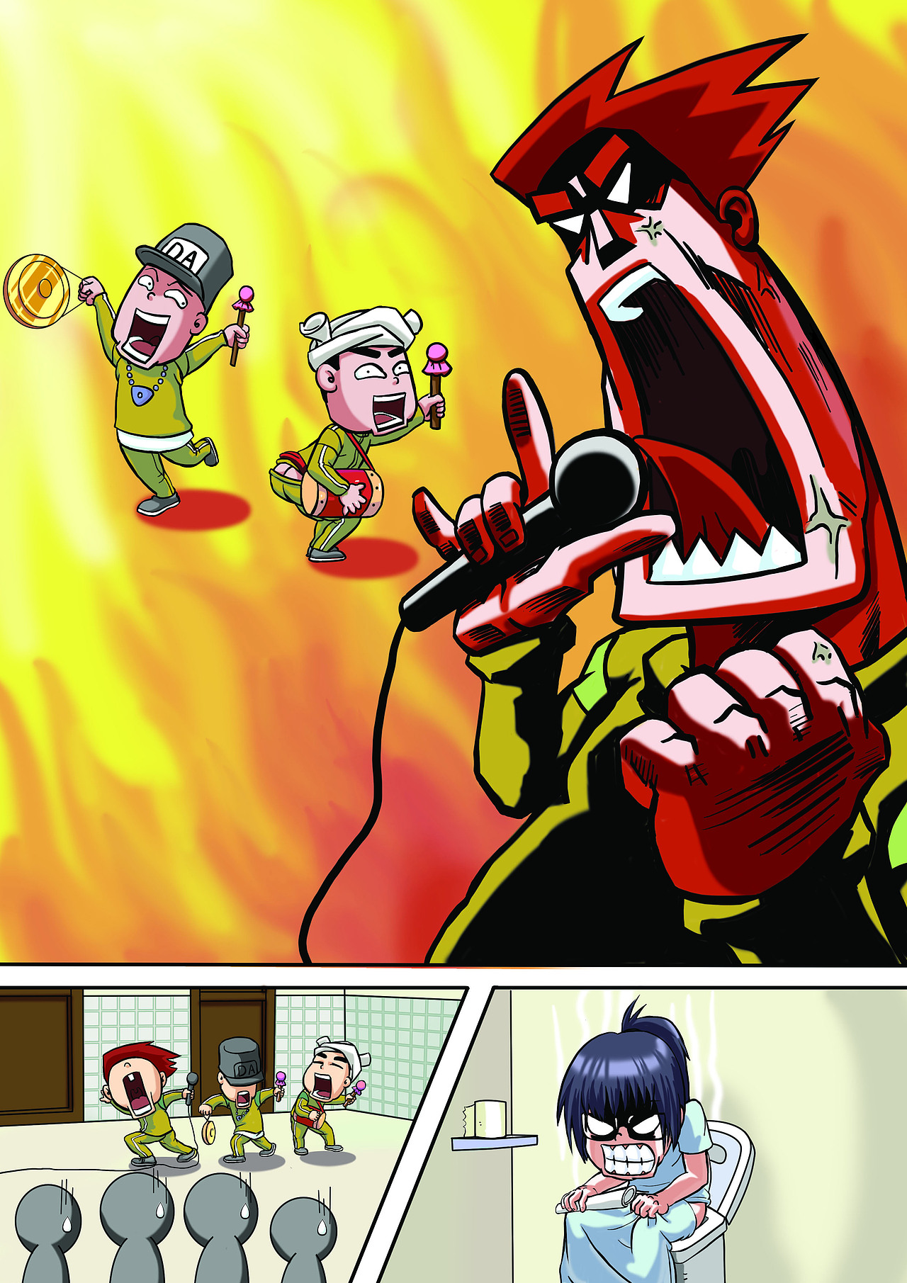 漫画（图ZMTMyNTg2NTA0） - 短篇/格漫 - 站酷设计师啵啵神原创素材 - 站酷ZCOOL