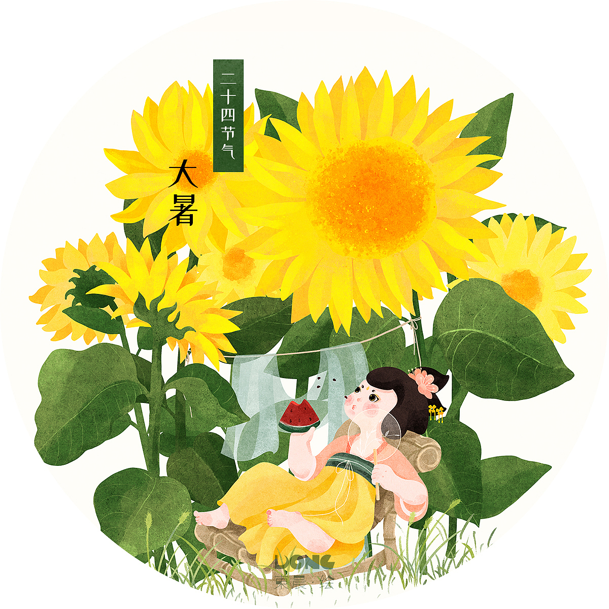 二十四节气唐朝美人花卉国风插画（图ZMTk1NTE0NzY0） - 商业插画 - 站酷设计师東晨原创素材 - 站酷ZCOOL