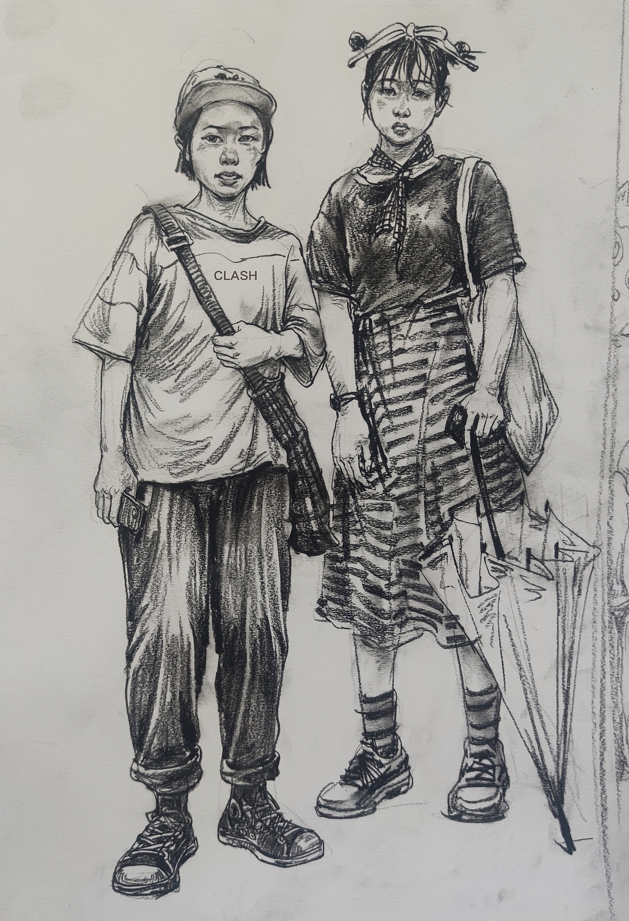 速写也可以画的很有意思！张冲速写作品「衍升画室」（图ZMjgzODI0NjA4） - 绘画 - 站酷设计师衍升画室原创素材 - 站酷ZCOOL