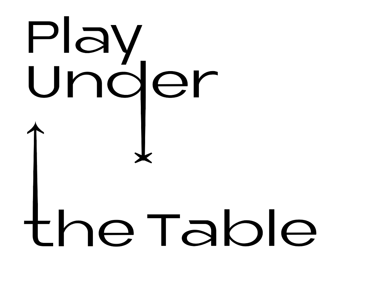 翻面游戏 PLAY UNDER THE TABLE_KK_CHEN站酷ZCOOL