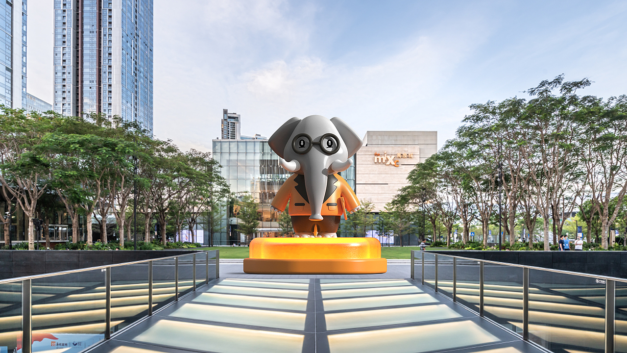 万象生活-衣食住行-象仔仔IP设计