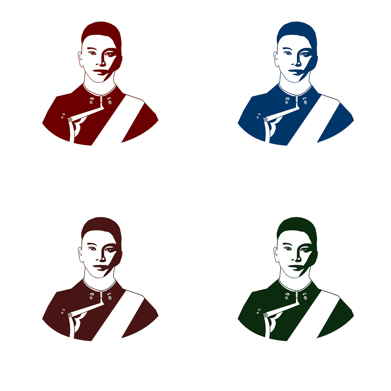 三智才让人像Logo