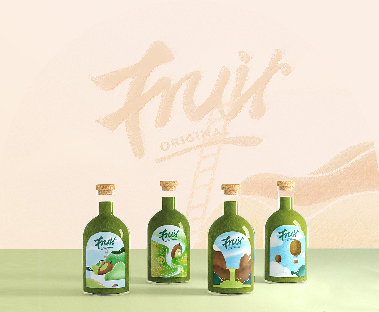 Fruiti-果汁包装设计