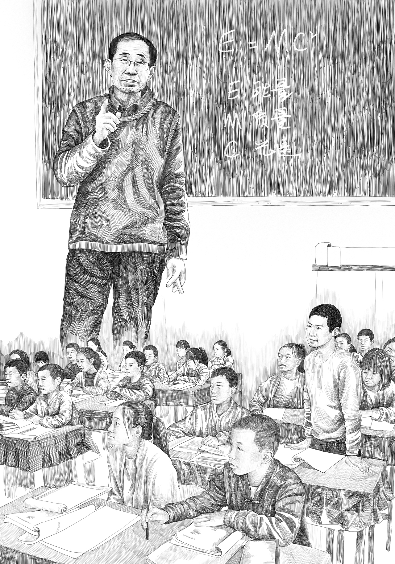 杂交水稻之父插画（图ZMjA3NDMzOTY0） - 商业插画 - 站酷设计师_五月__原创素材 - 站酷ZCOOL