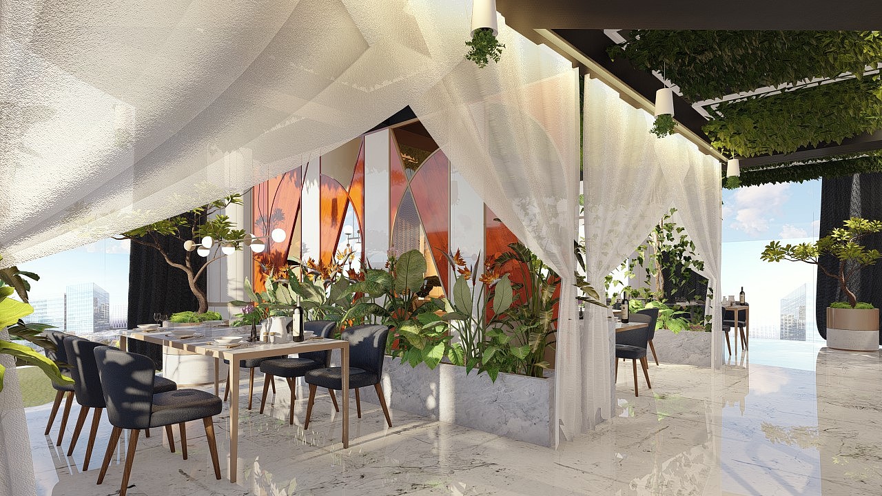 植物时尚酒店餐厅