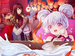 《王者荣耀》＃白色情人节＃峡谷游乐园解锁插图