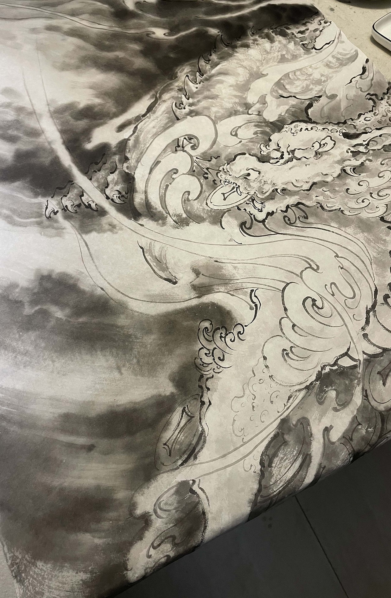 貔貅画法分享——由龙作品（图ZMjQxNTA4MDQ0） - 绘画 - 站酷设计师上海由龍工作室原创素材 - 站酷ZCOOL
