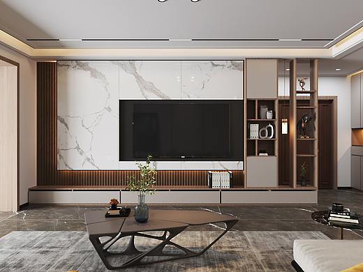 现代风格客餐厅