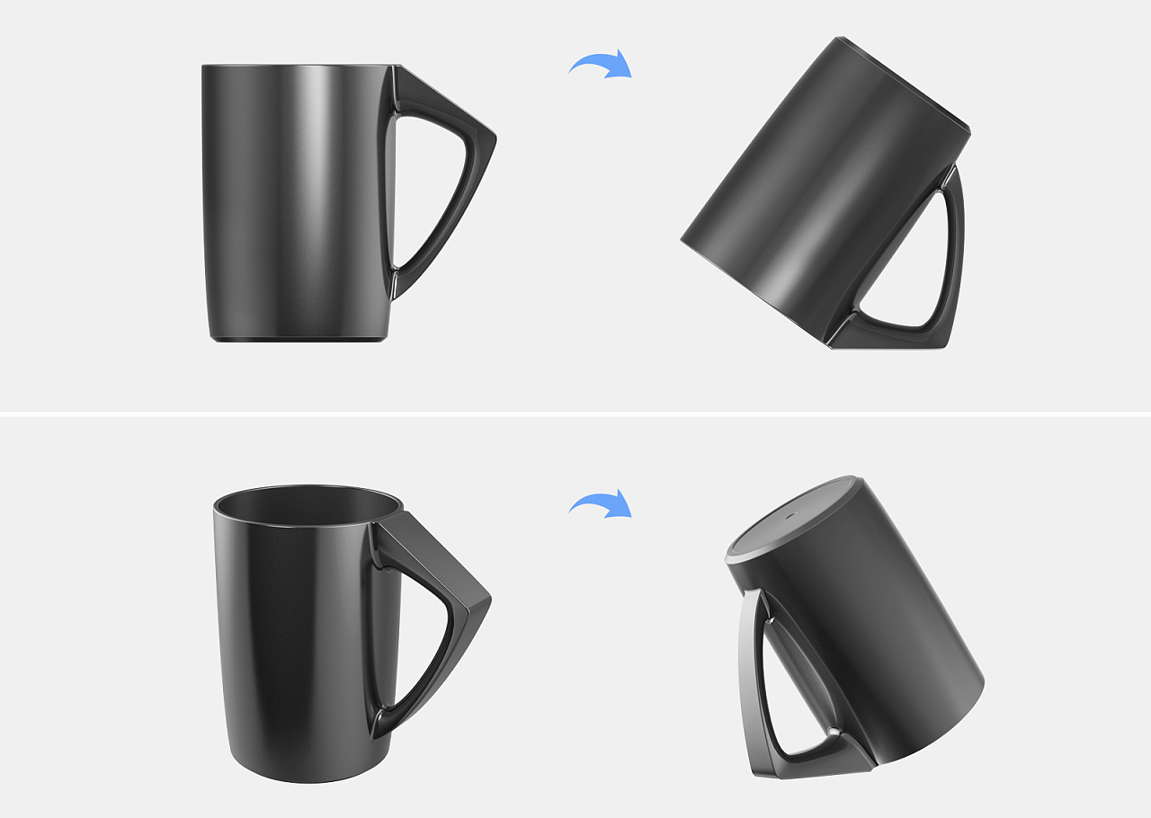 倾斜杯 | bevel cup|工业/产品|生活用品|方寸设计 - 原创作品 - 站酷