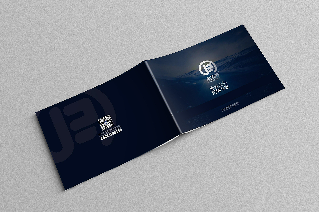 正本设计|玖宝鲜 海产品牌LOGO和包装设计