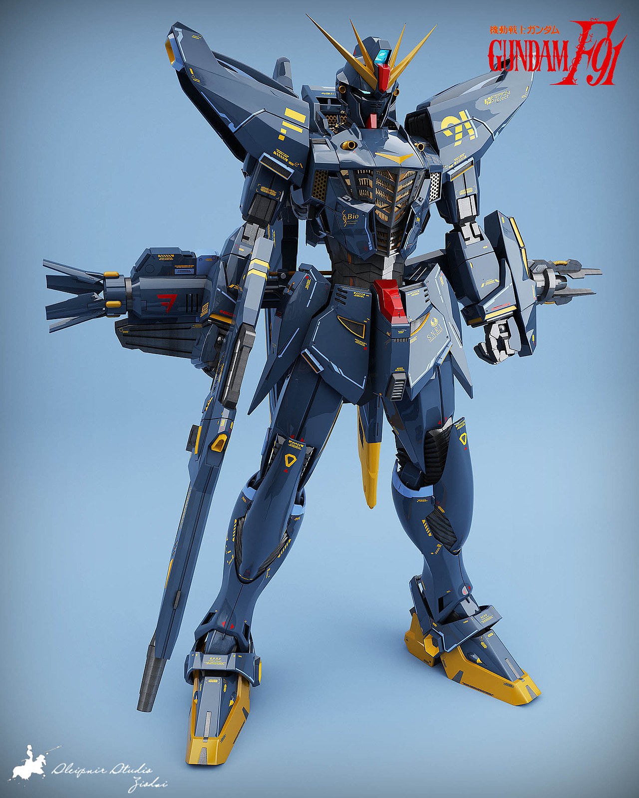 Metal Build F91 Plus（图ZNjQxNzU0NjA=） - 动画/影视 - 站酷设计师ziodai原创素材 - 站酷ZCOOL