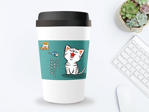 餐饮店的纸杯设计