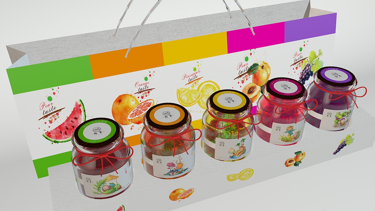 果酱包装设计