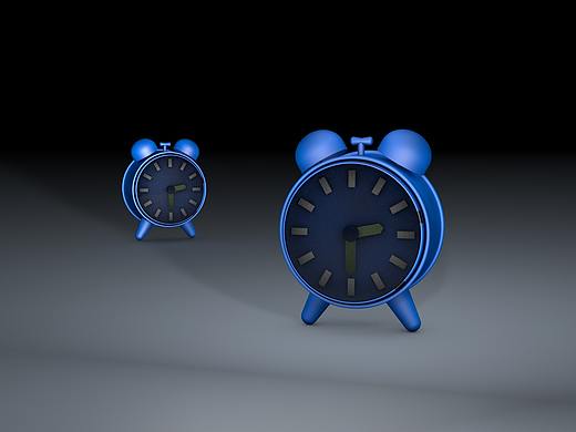 C4D-初级-闹钟建模