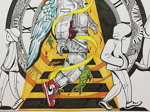 考研期间的一些装饰画