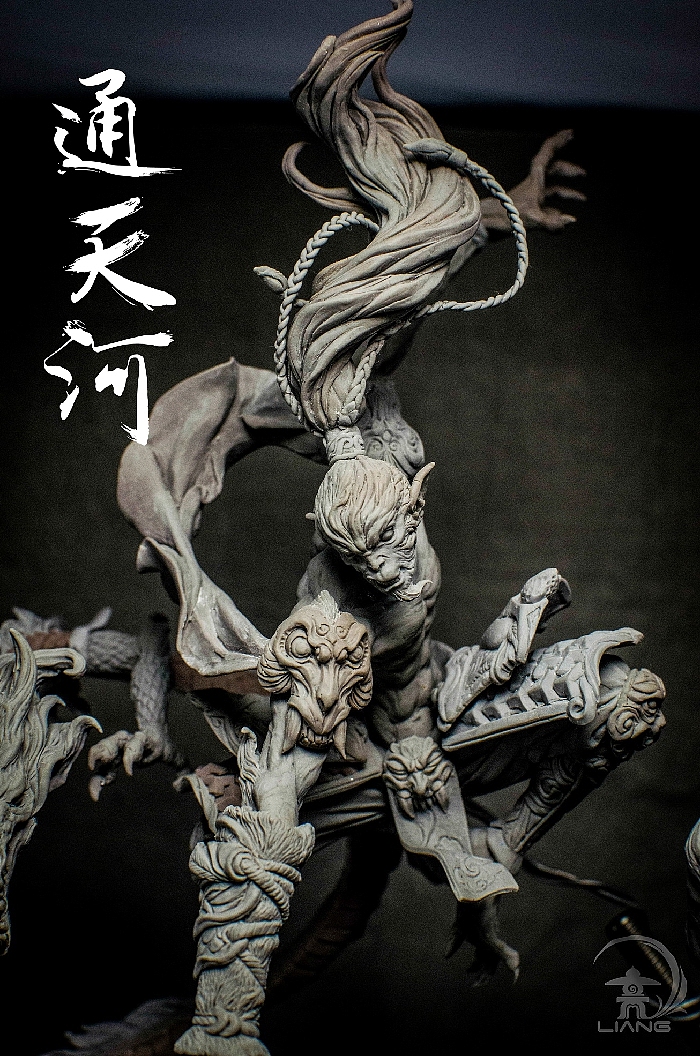 西游记之通天河 原型设计(图ZNDUyOTA1ODA=) - 手办/模玩 - 站酷设计师离谱哥哥原创素材 - 站酷ZCOOL