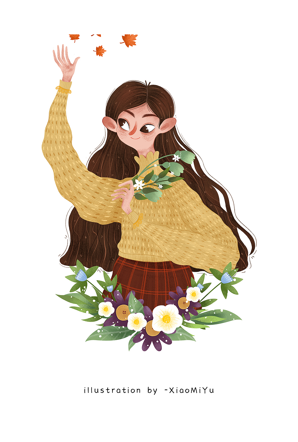 定制明信片（图ZMTg3ODE0MTQw） - 儿童插画 - 站酷设计师MiYuu鱼原创素材 - 站酷ZCOOL