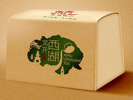 《西湖龙井》牛皮纸包装
