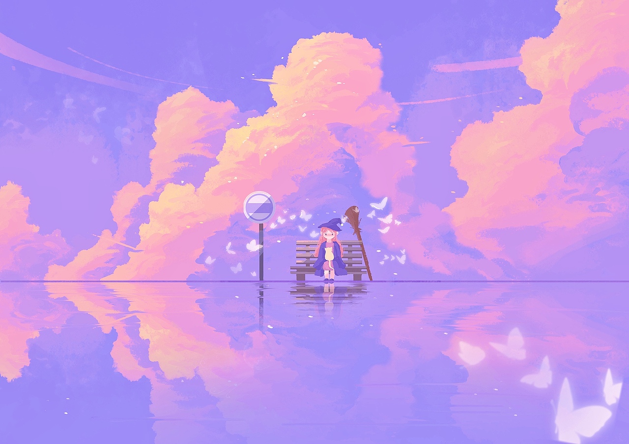 小魔女系列（图ZMzA3OTkwMDQ4） - 商业插画 - 站酷设计师醋酸花枝原创素材 - 站酷ZCOOL