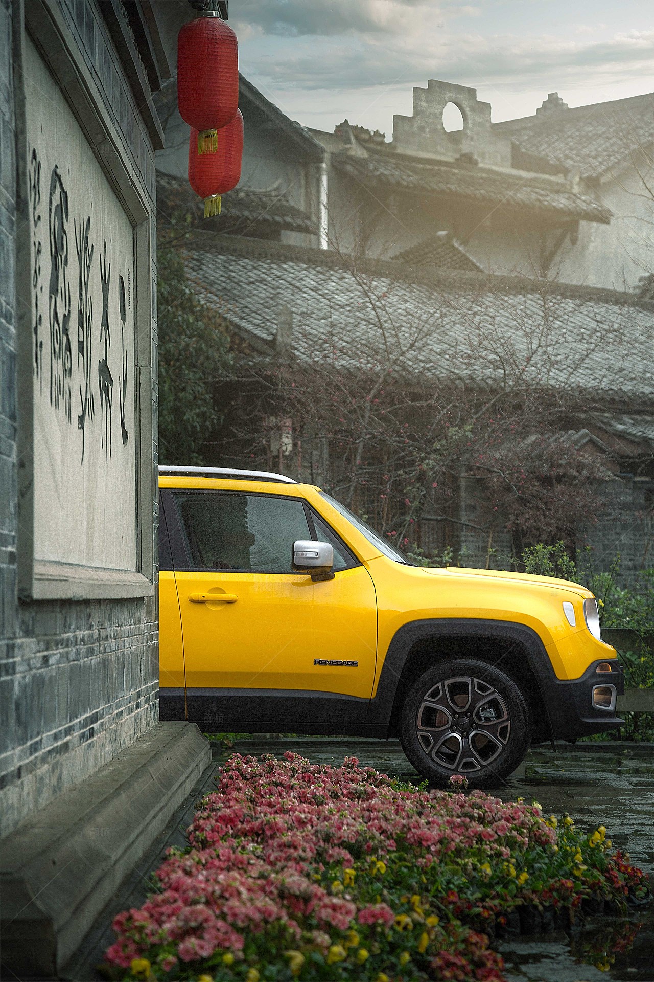 汽车-场景图 摄影后期修饰