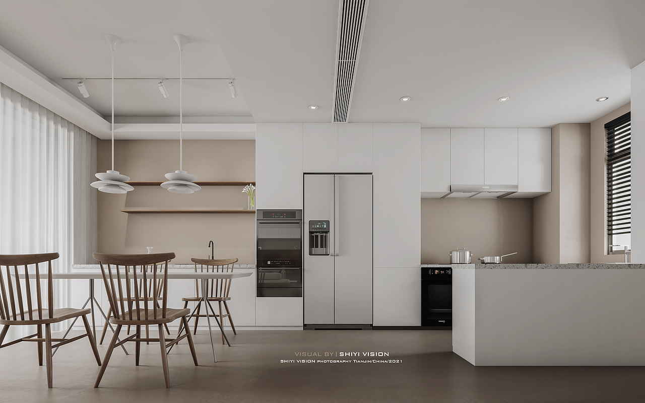 拾壹CG：两套现代空间表现（图ZMjQ2OTY0MDQ4） - 家装设计 - 站酷设计师Wale_E原创素材 - 站酷ZCOOL