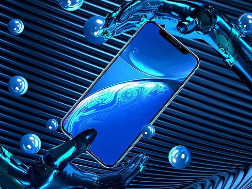 AppleXRS手机建模渲染场景