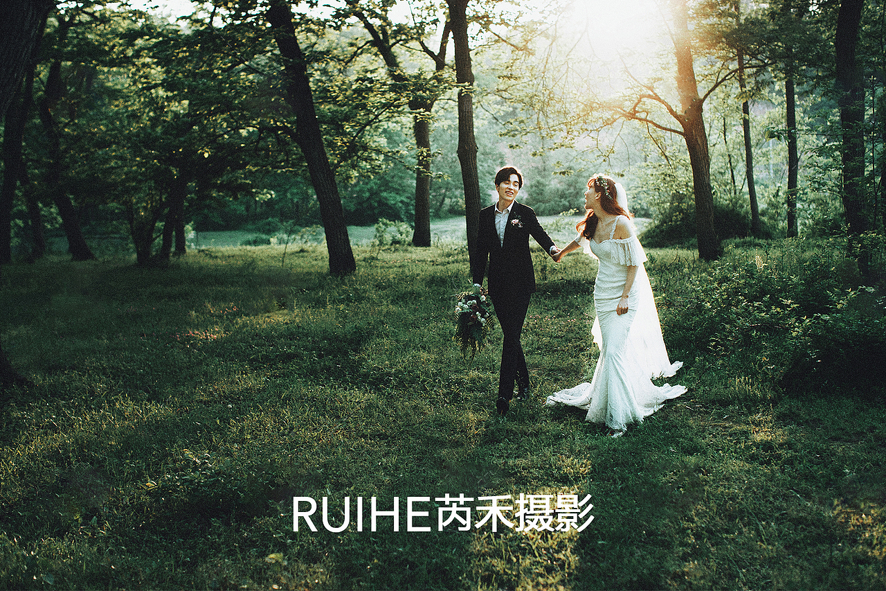 用电影婚纱照讲述一个爱情故事,出演一场爱情电影