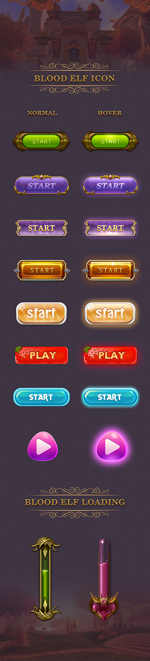 游戏UI按钮&loading（图ZNDIzNzMxMzY=） - 游戏UI - 站酷设计师Noguaino原创素材 - 站酷ZCOOL