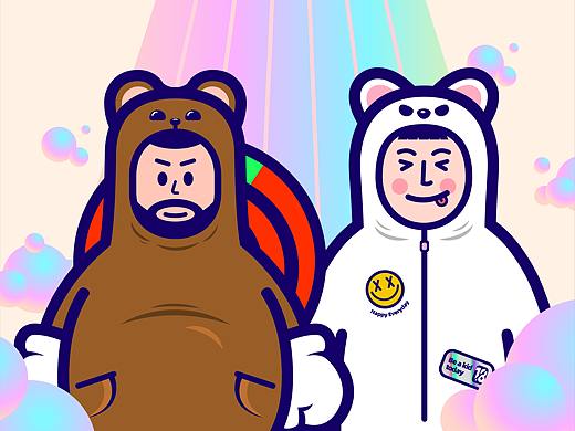 “今天不大人”儿童节活动视觉设计