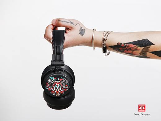 巫·号角耳机系列-饰 巫.丛林-涅 头戴式耳机