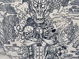 黑白画