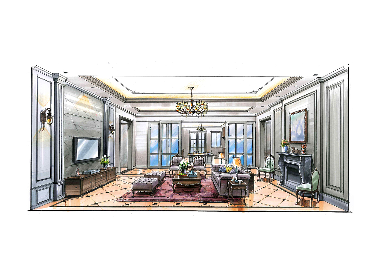 绘途（图ZMzQxMzQ5MjA=） - 家装设计 - 站酷设计师好学的小青年原创素材 - 站酷ZCOOL