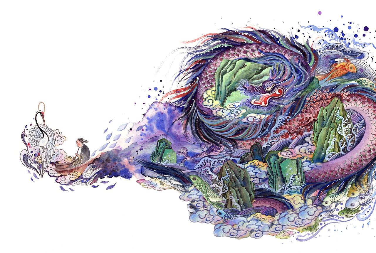 《赤壁赋》绘本(节选)