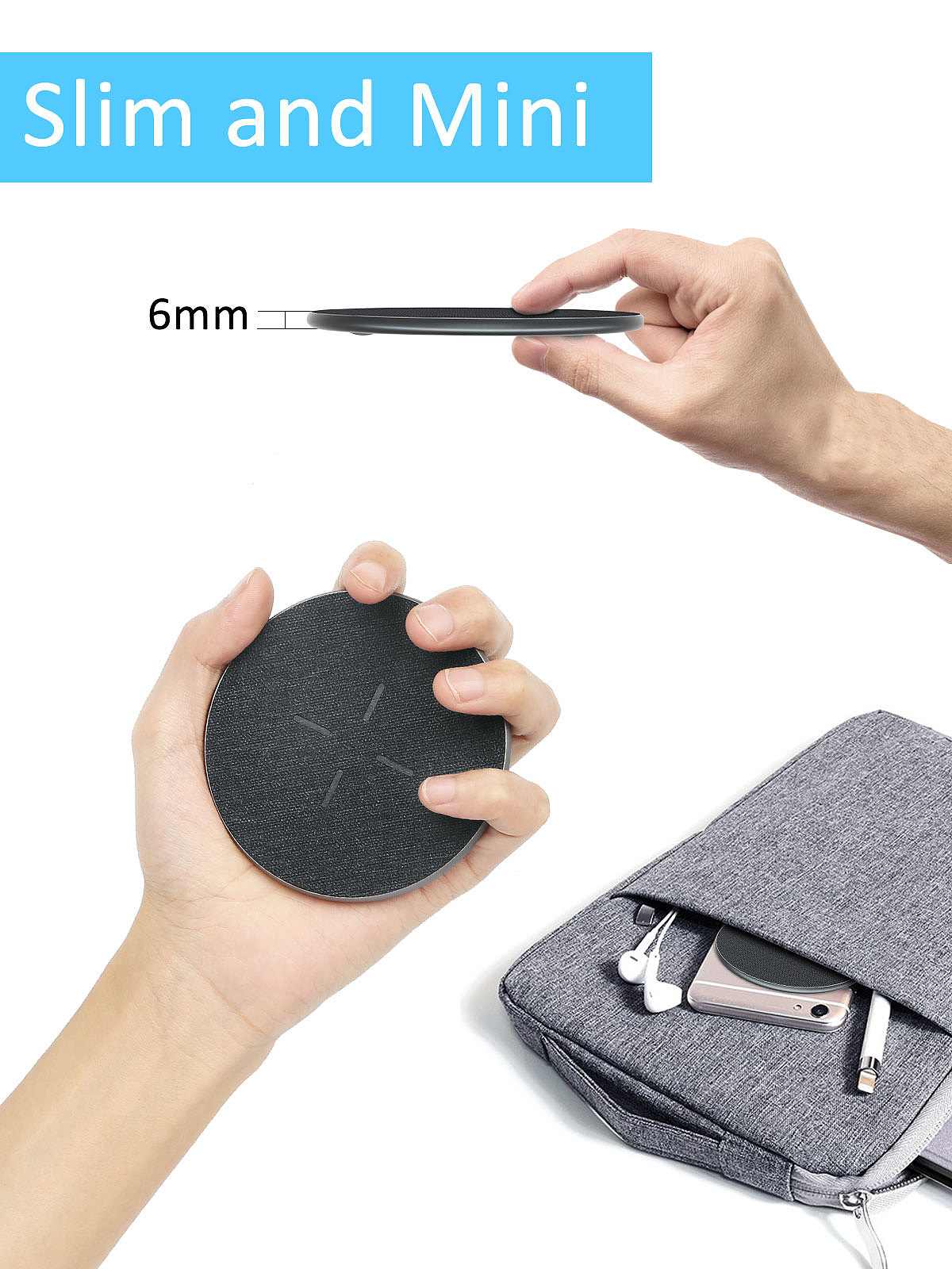 3c 无线充产品渲染