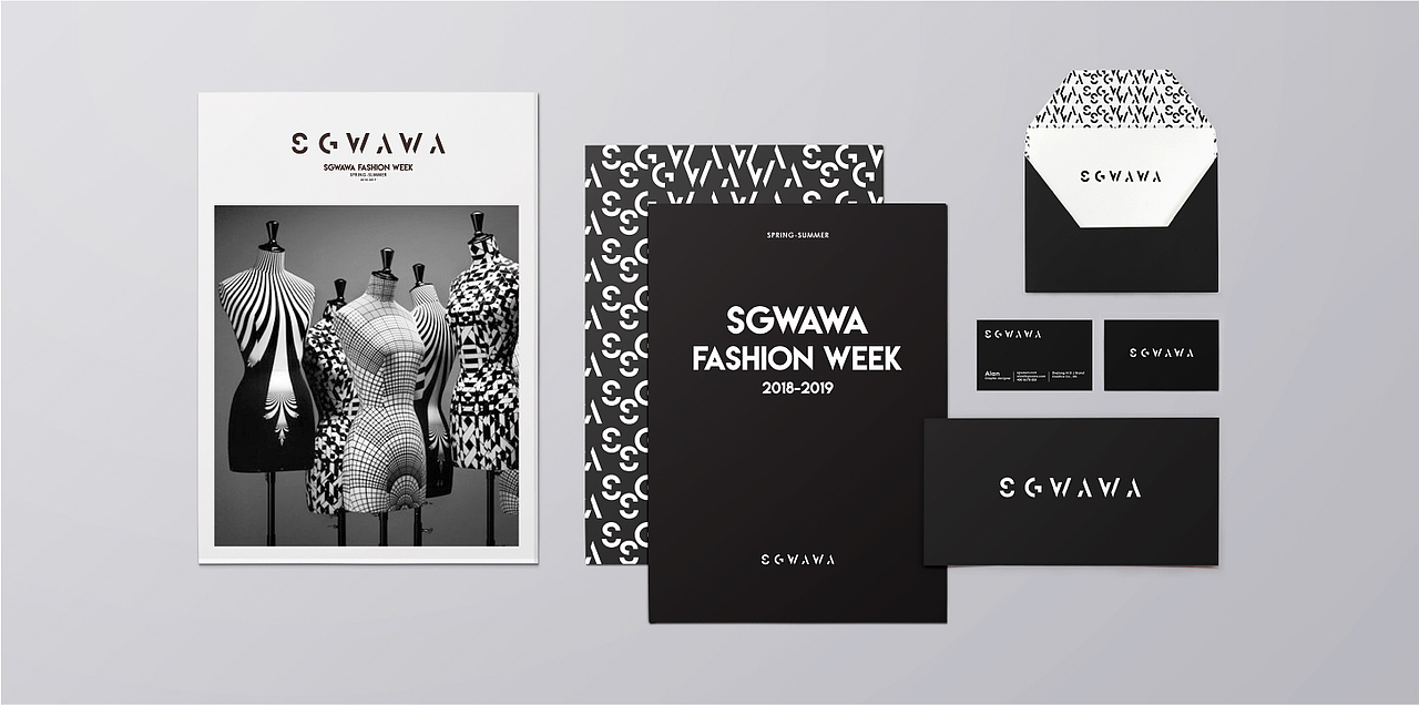 SGWAWA服装品牌设计