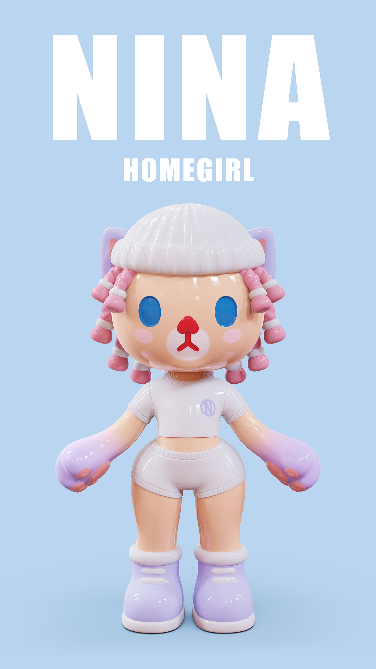 设计师玩具NINA和大家见面啦~