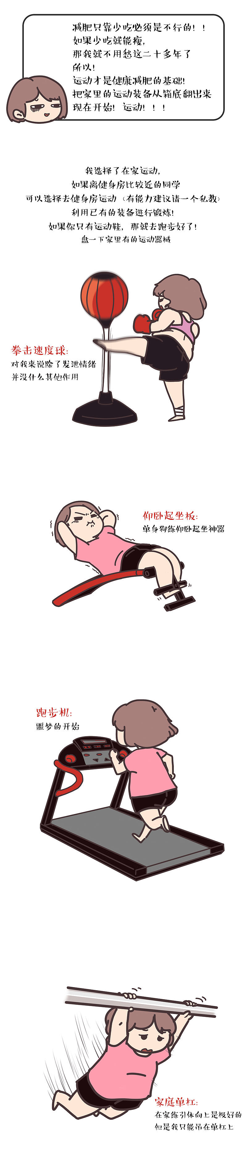 不要再胖下去喇#减肥记录/打卡（图ZNDk3ODg0MzY=） - 短篇/格漫 - 站酷设计师富贵老王原创素材 - 站酷ZCOOL