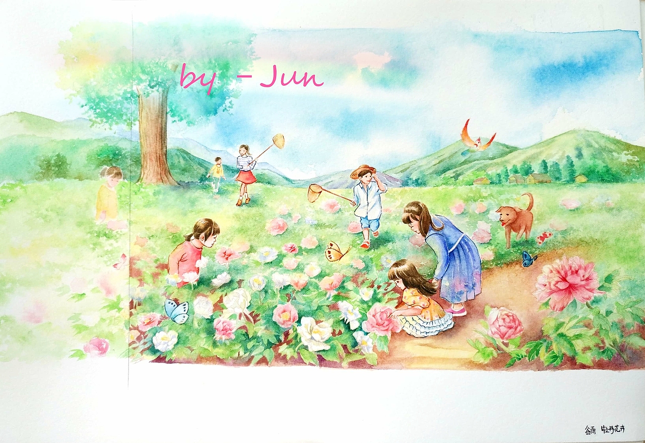 写给儿童的二十四节气,水彩篇