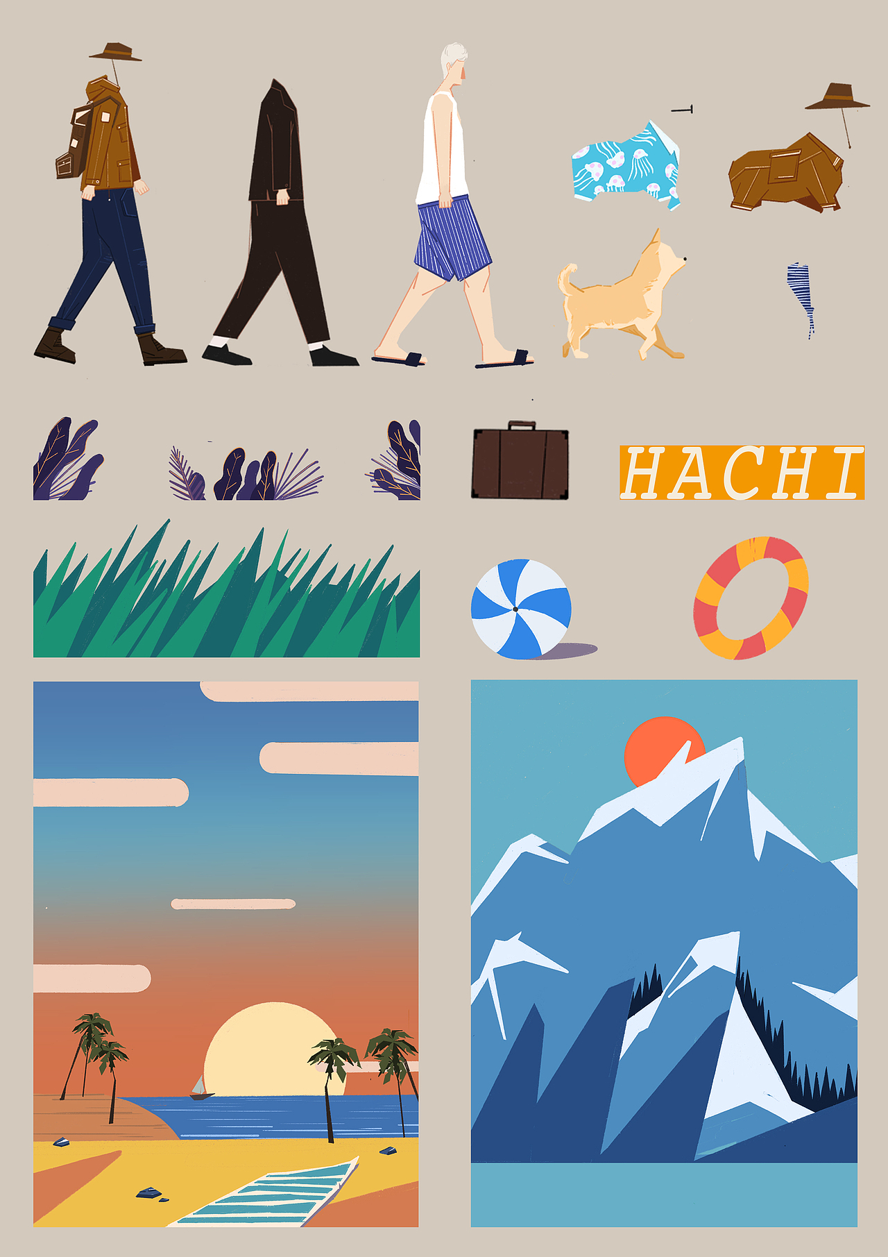 忠犬八公 Hachi 电影海报及周边