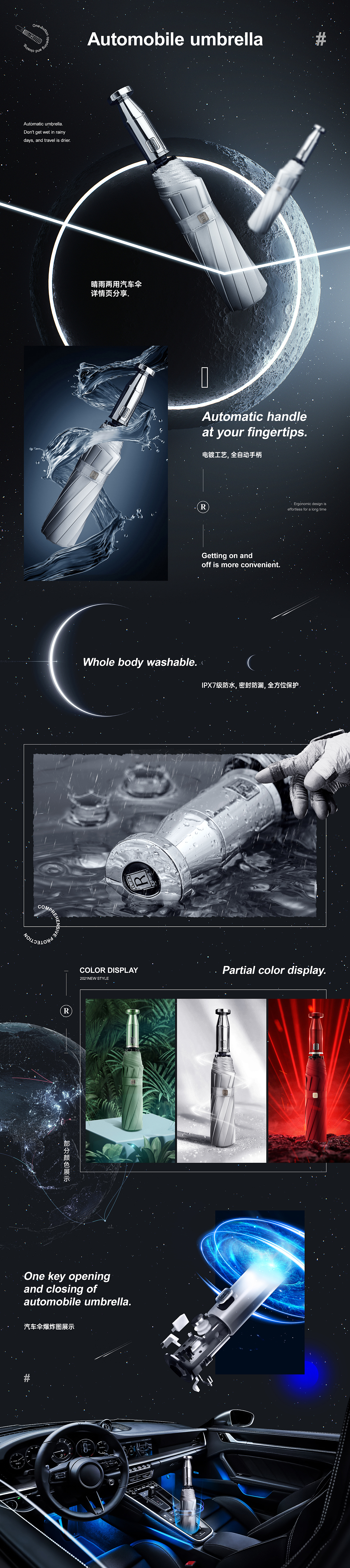 雨伞百货详情策划 产品拍摄 电商策划*2