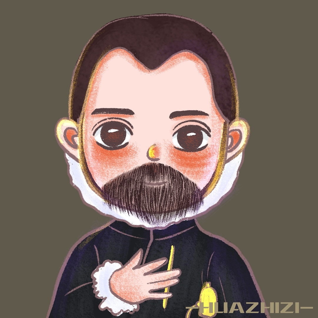 q版可爱风格的世界名画