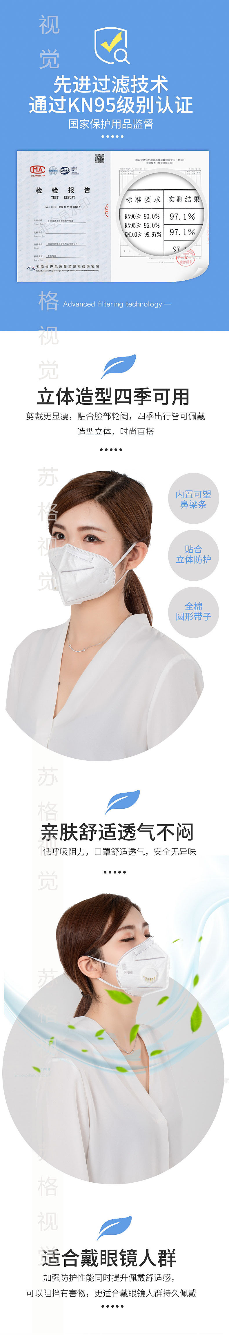KN95防护口罩